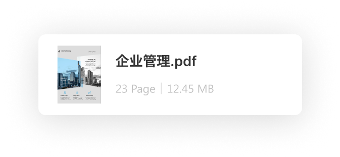 PDF格式转换