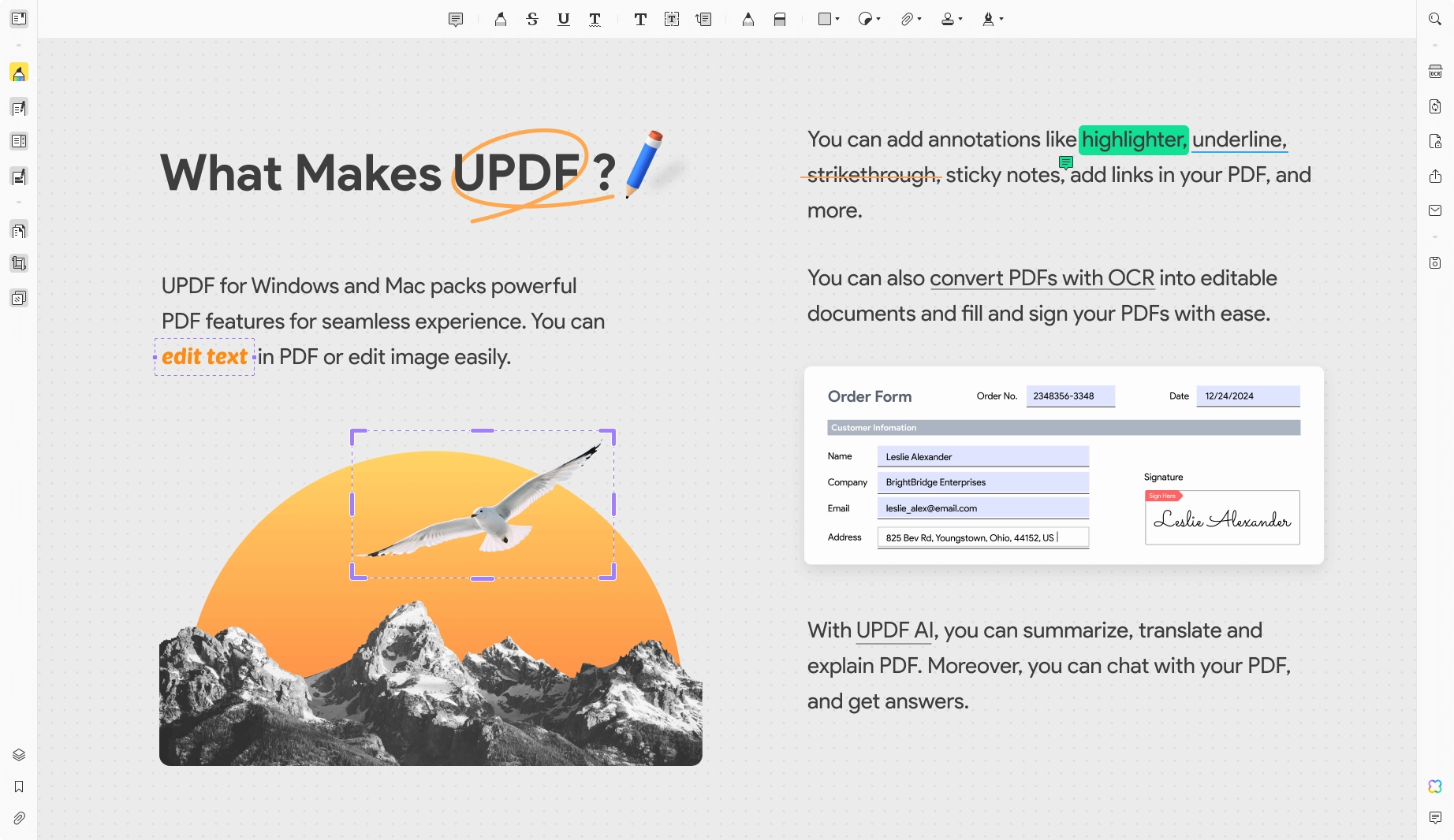 UPDF PDF注释软件