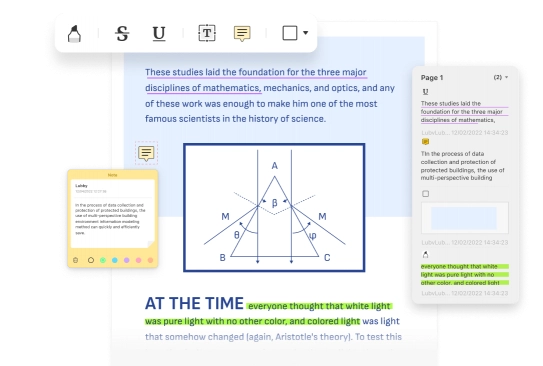 annotate pdf