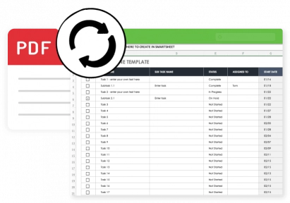 pdf to excel