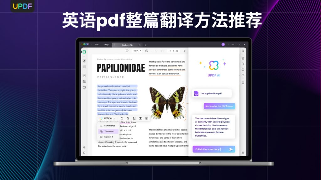 英语 pdf 整篇翻译，好用的方法有哪些？