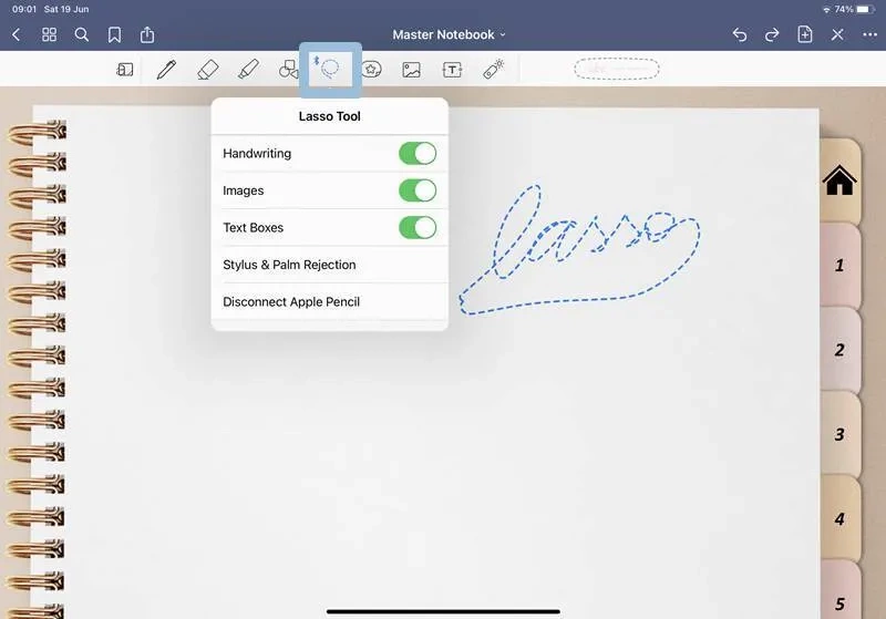 在 GoodNotes 里把手写内容转成文字