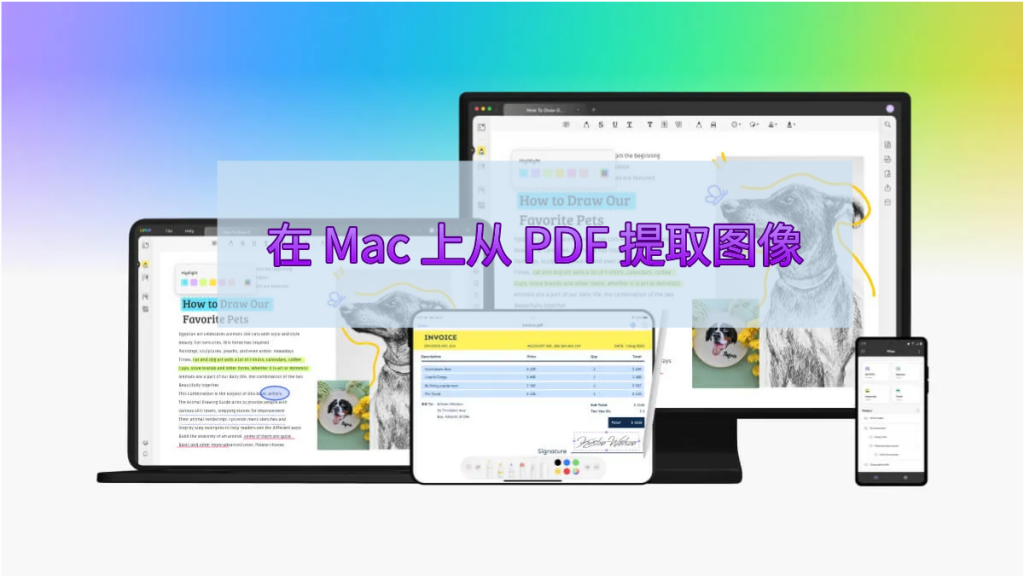 如何在 Mac 上从 PDF 提取图像？