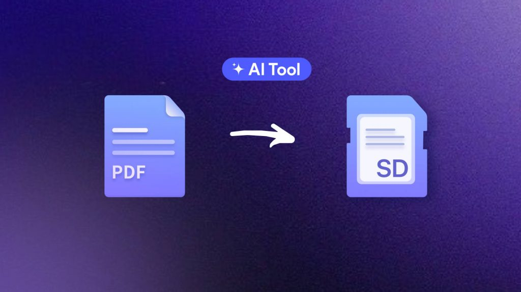 免费线上 AI PDF 转知识卡生成器