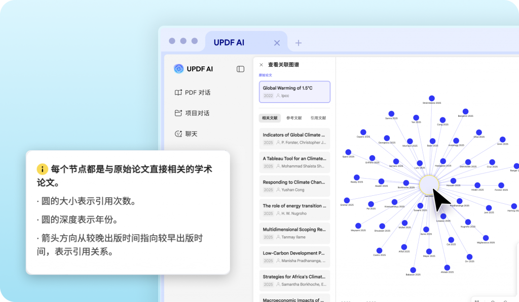 快速生成文献网络