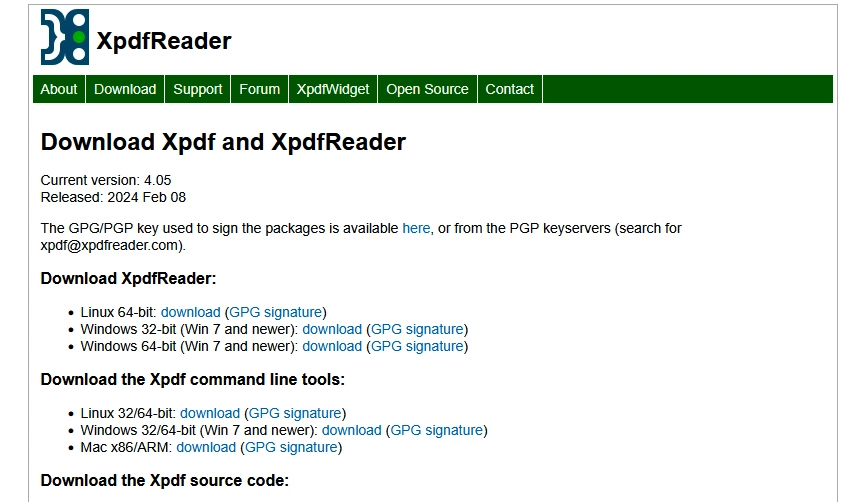 Xpdf Reader