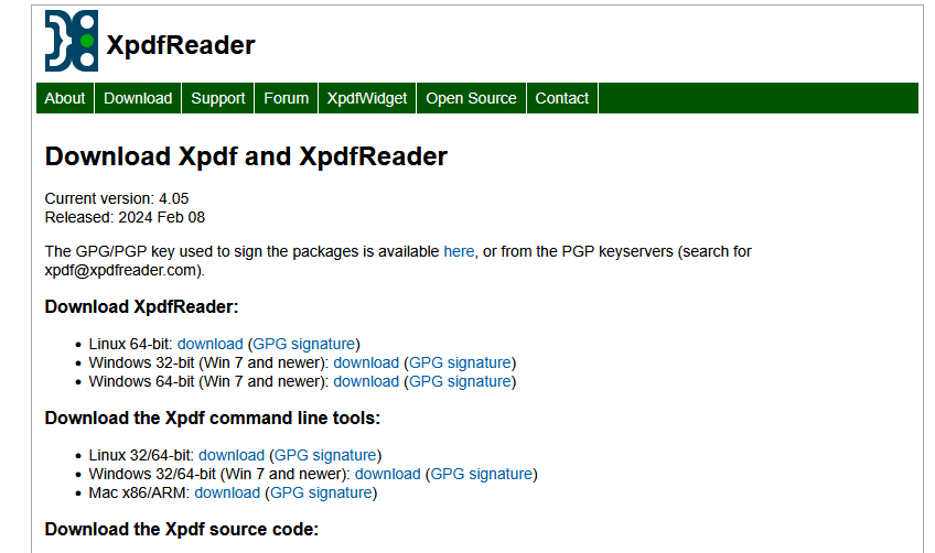 Xpdf Reader