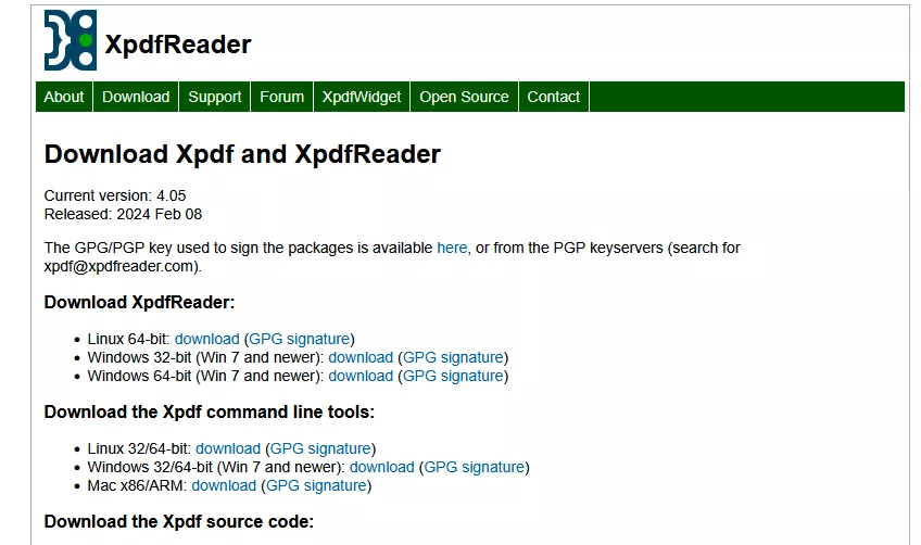 Xpdf Reader