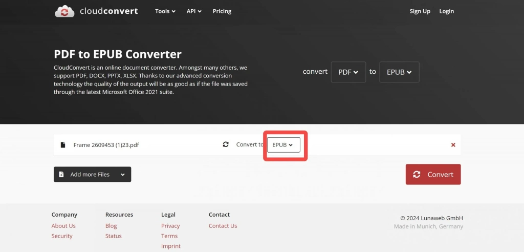 Cloud Convert