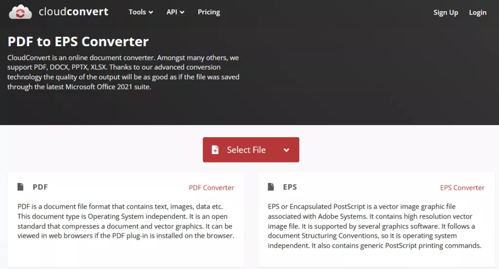 Cloudconvert在线转换器