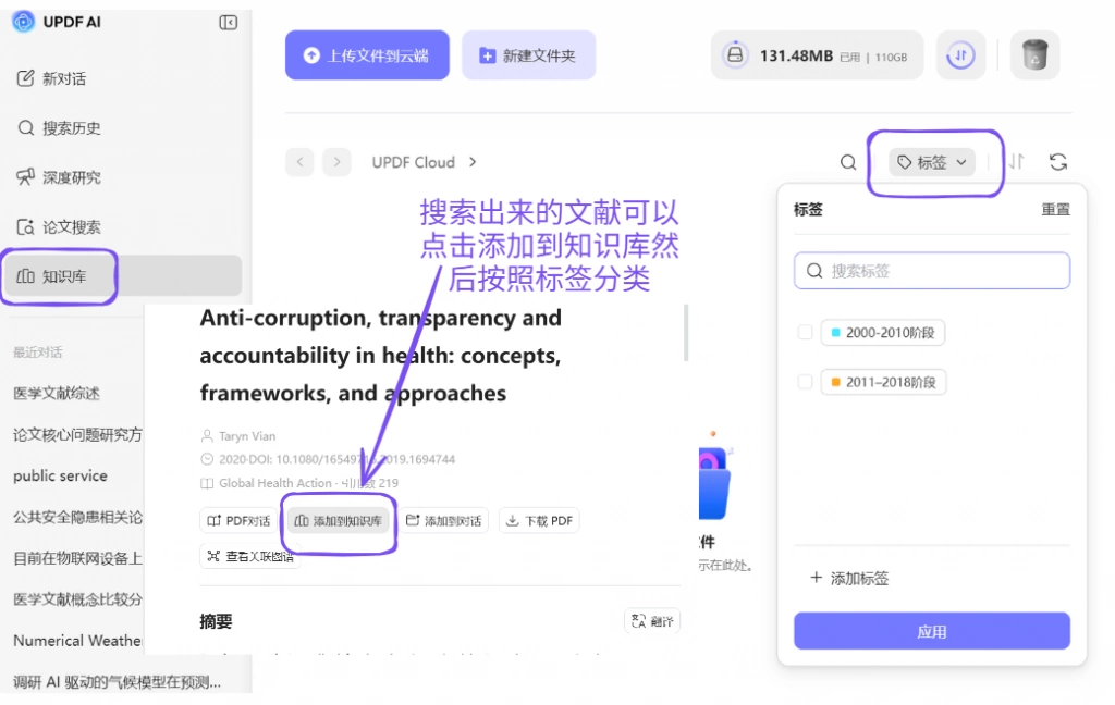 知识库分类