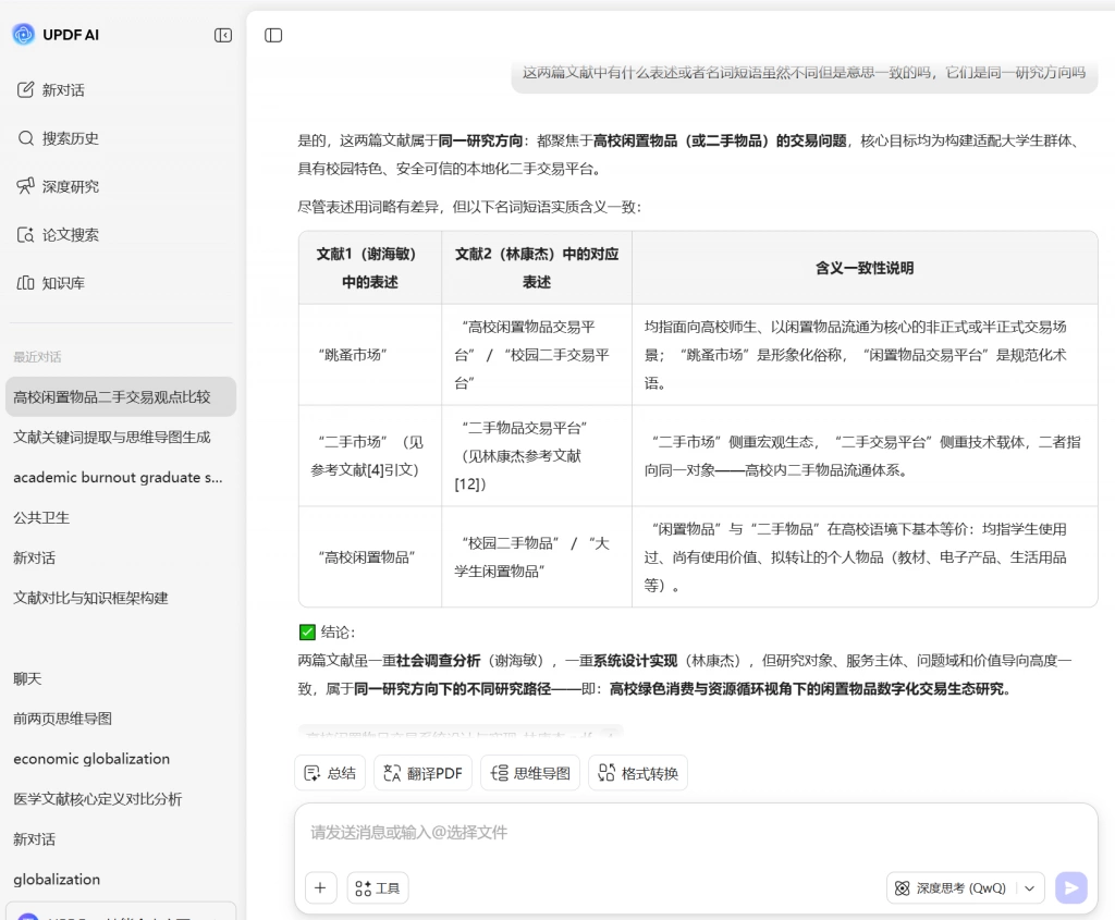 向 AI 提问