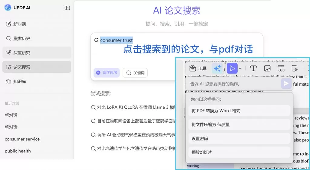 PDF 对话