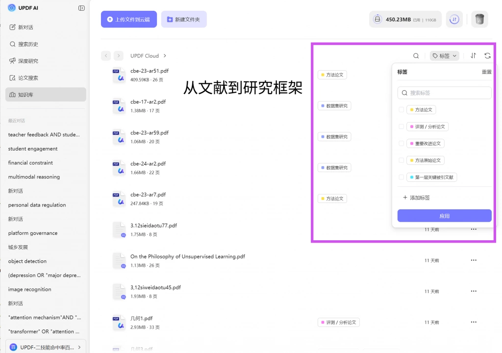 UPDF 知识库
